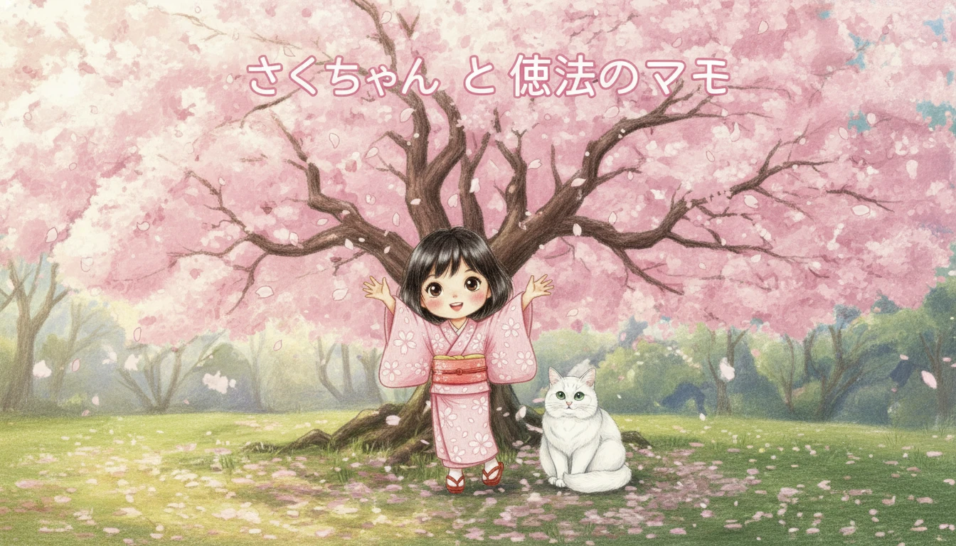 さくらちゃん と 魔法のマメ