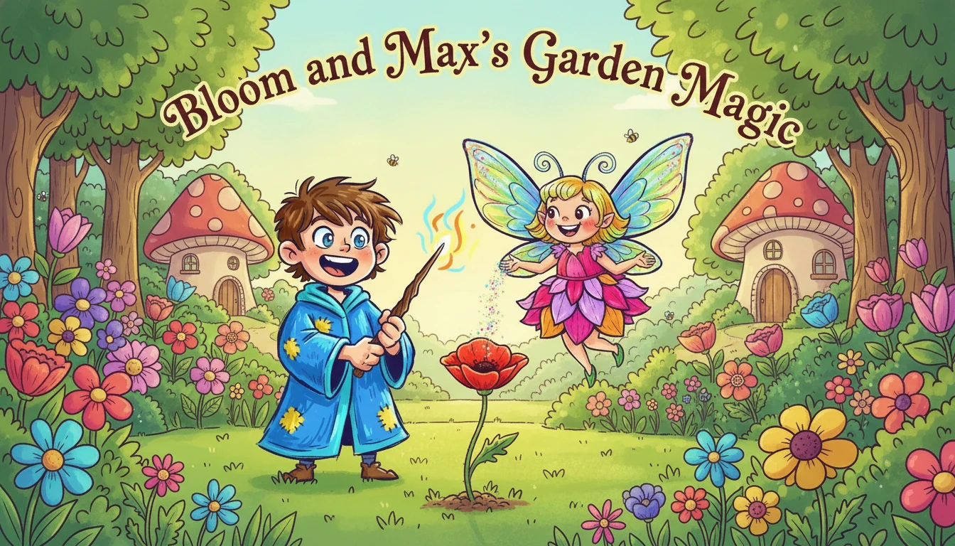 Bloom and Max's Garden Magic
